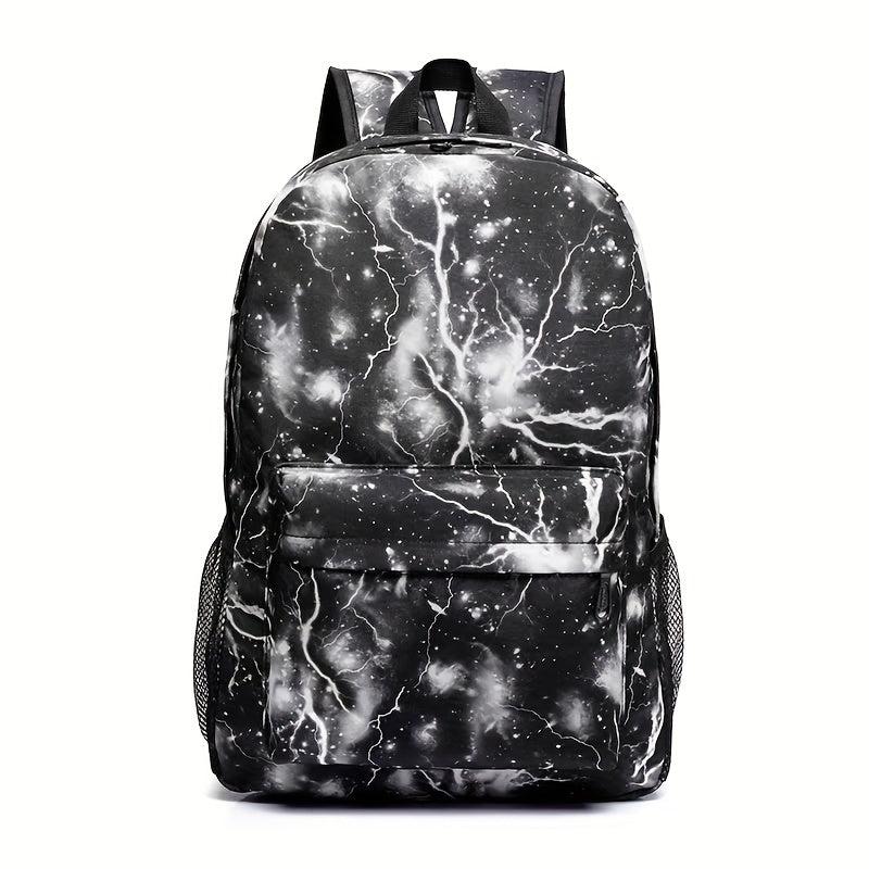 Harajuku Lightning Sky Backpack Large Capacity Travel Backpack