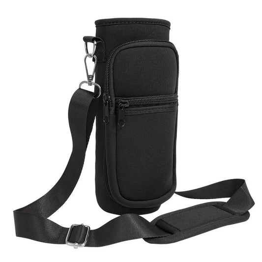 Neoprene Water Bottle Holder Crossbody Bag Cup Sleeve Cover