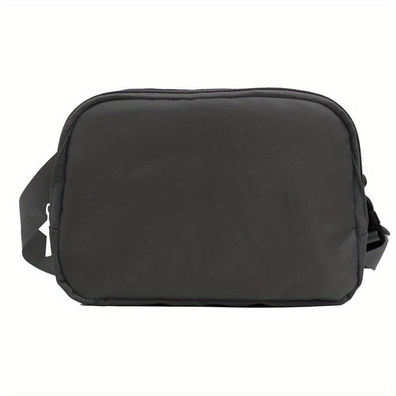 Casual Waist Bag Zipper Crossbody Sports Chest Bag