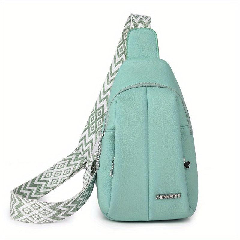 Large Capacity Chest Bag Sports Fitness Gym Sling Bag
