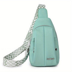 Large Capacity Chest Bag Sports Fitness Gym Sling Bag