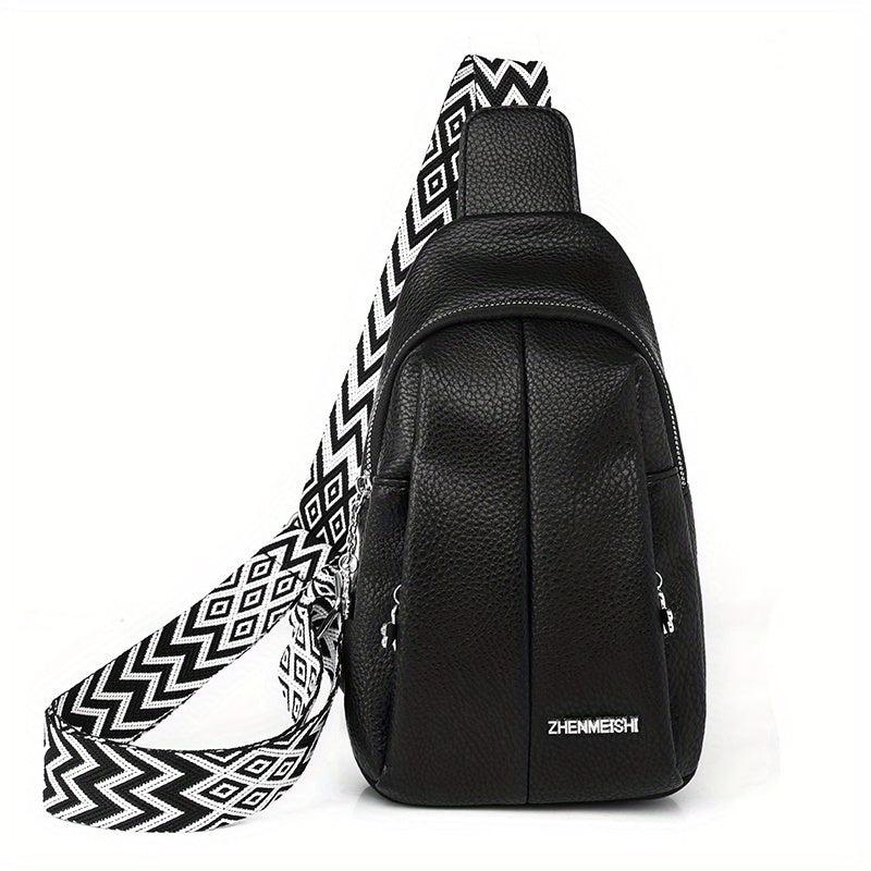 Large Capacity Chest Bag Sports Fitness Gym Sling Bag