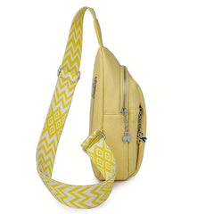 Large Capacity Chest Bag Sports Fitness Gym Sling Bag