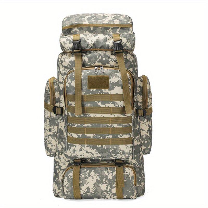 80L Tactical Waterproof Backpack for Camping Hiking Daypacks