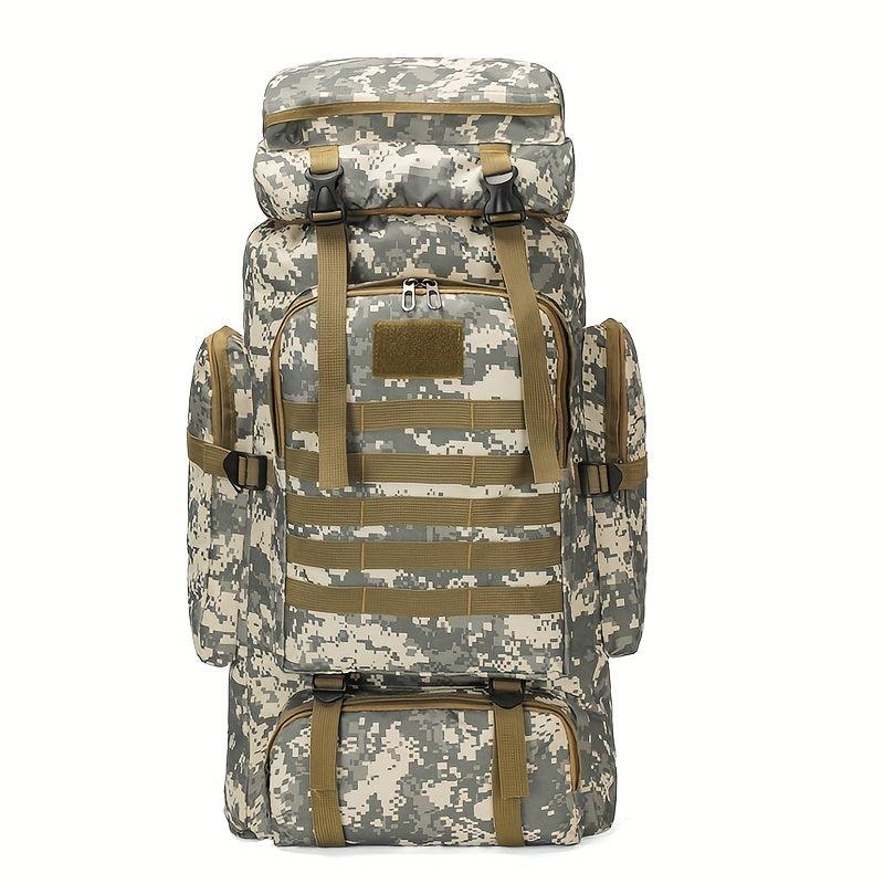 80L Tactical Waterproof Backpack for Camping Hiking Daypacks