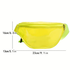 Transparent Fanny Pack For Sports Waterproof Crossbody Bag