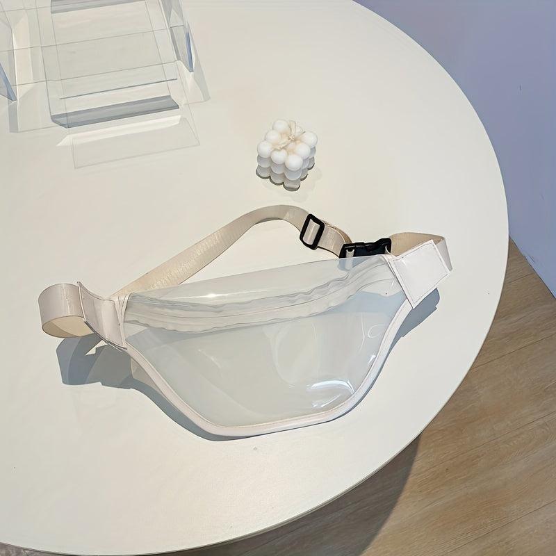 Transparent Fanny Pack For Sports Waterproof Crossbody Bag