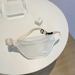 Transparent Fanny Pack For Sports Waterproof Crossbody Bag