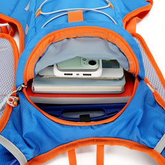 Sports Backpack with Reflective Strip & Water Bladder for Camping