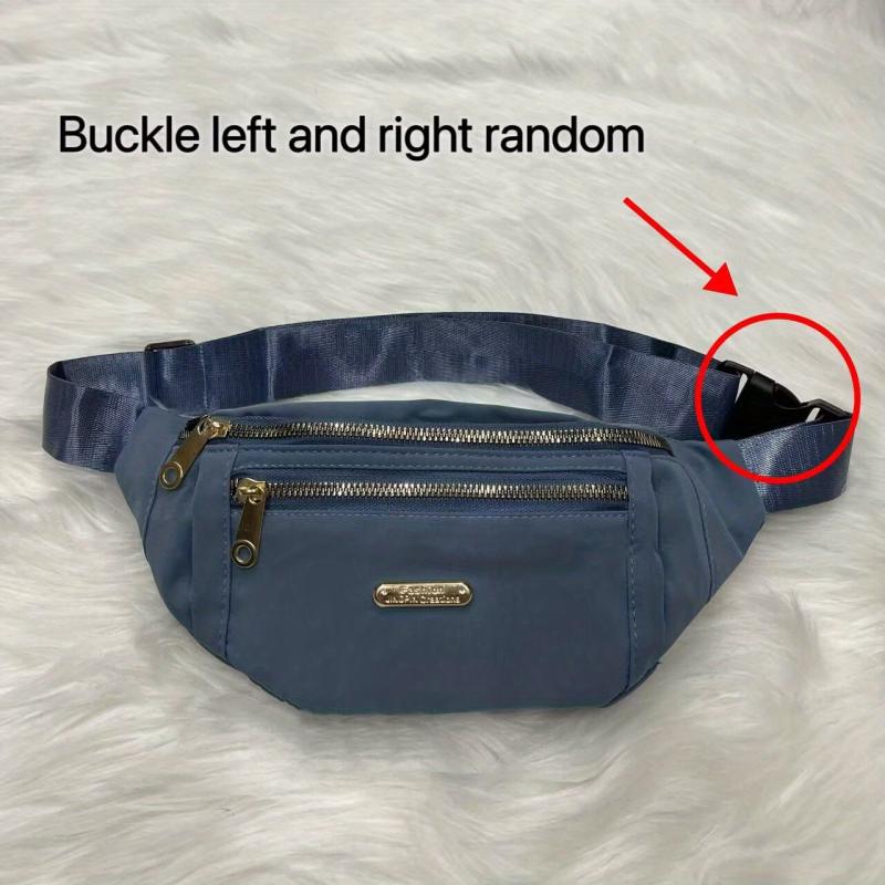 Waterproof Nylon Chest Bag Crossbody Bag for Sports Running