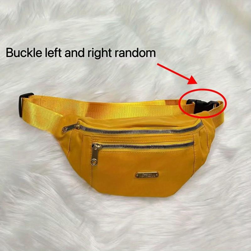 Waterproof Nylon Chest Bag Crossbody Bag for Sports Running