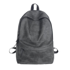 Leather Backpack Large Capacity Travel Backpack School Bag