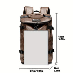 Men's Large Capacity Backpack with Shoe Space