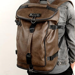 Men's Large Capacity Backpack with Shoe Space