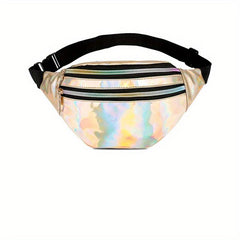Laser Waist Bag For Women Holographic Crossbody Bag