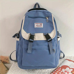 Harajuku Style Schoolbag for Men and Women, Large Capacity