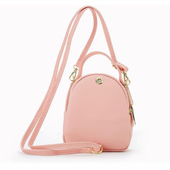 Solid Color Crossbody Bag with Large Capacity for Women