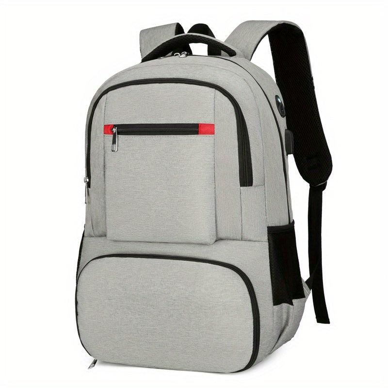 Large Picnic Backpack with Insulated Cooler and USB Port