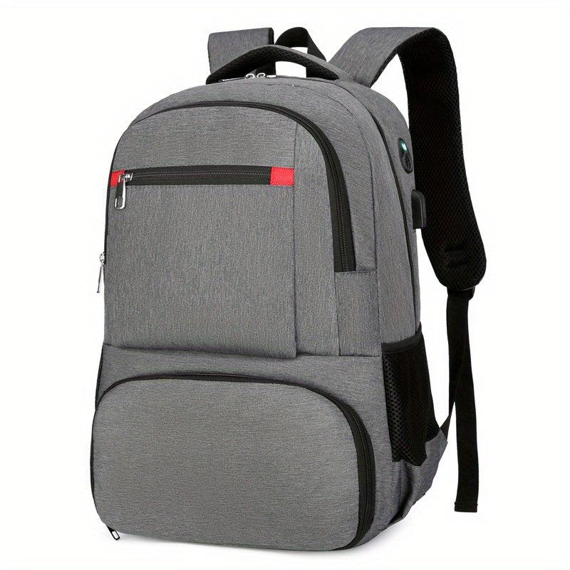 Large Picnic Backpack with Insulated Cooler and USB Port