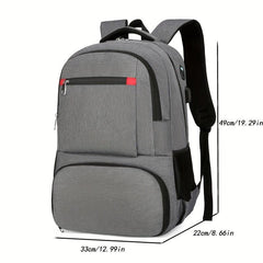 Large Picnic Backpack with Insulated Cooler and USB Port