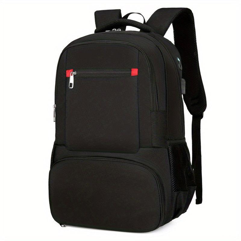 Large Picnic Backpack with Insulated Cooler and USB Port
