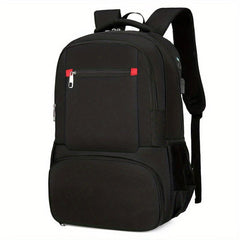Large Picnic Backpack with Insulated Cooler and USB Port