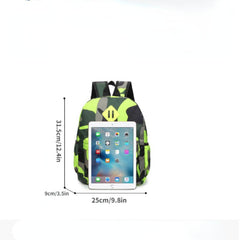 Camouflage School Backpack for Boys and Girls