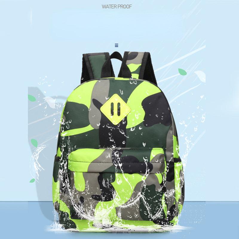 Camouflage School Backpack for Boys and Girls