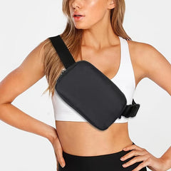 Women's Sports Belt Bag Fanny Pack Travel Running Chest Purse