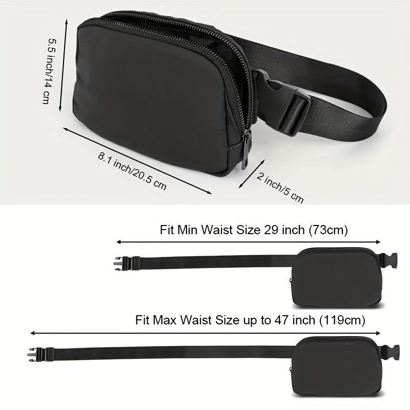 Sports Running Belt Bag Crossbody Fanny Pack Outdoor Nylon