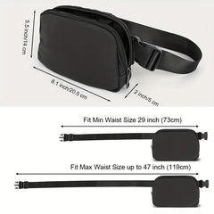 Sports Running Belt Bag Crossbody Fanny Pack Outdoor Nylon