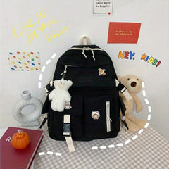1pc Schoolbag for Women College Style High School Students Backpack