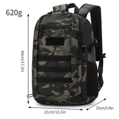 Men's Camo Backpack Outdoor Travel Tactical Large Capacity Backpack