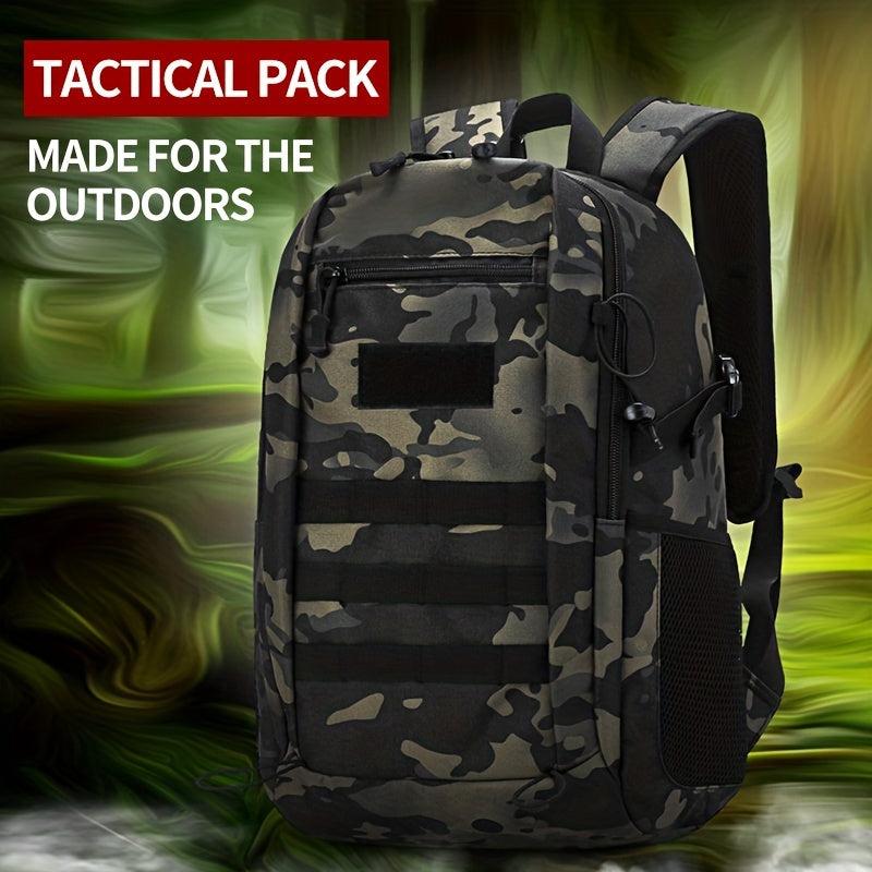 Men's Camo Backpack Outdoor Travel Tactical Large Capacity Backpack