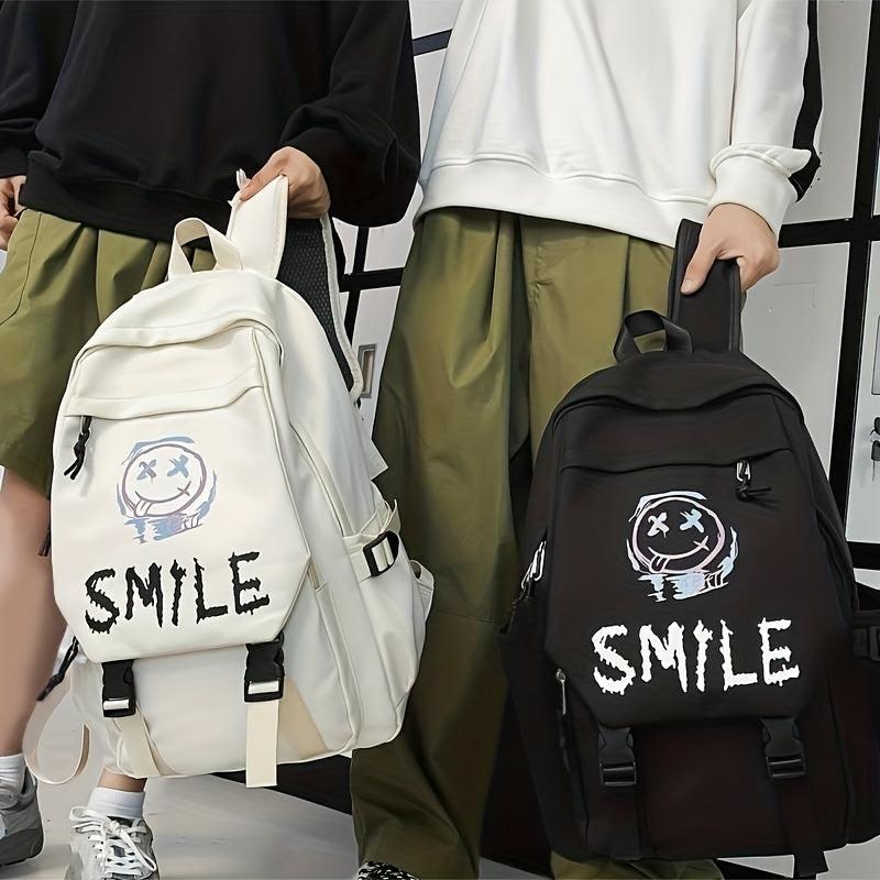 Pattern Backpack Large Capacity Travel Backpack Schoolbag