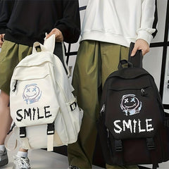 Pattern Backpack Large Capacity Travel Backpack Schoolbag