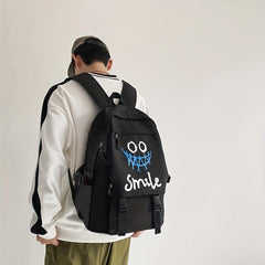 Pattern Backpack Large Capacity Travel Backpack Schoolbag