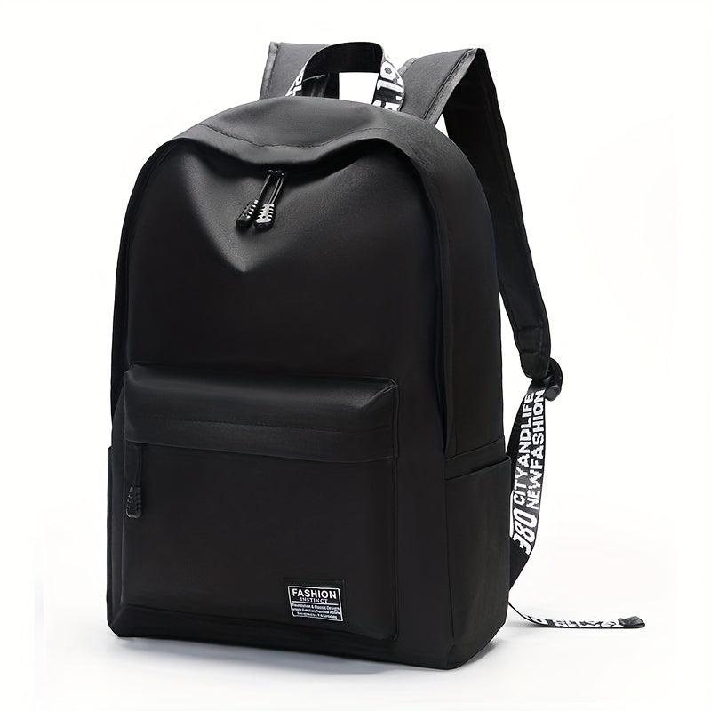 Men's Large Capacity Backpack & Crossbody Bag Set