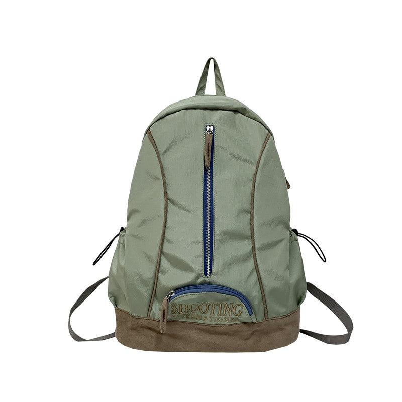 Large Capacity Backpack Casual Nylon Student Bag Outdoor Travel Bag