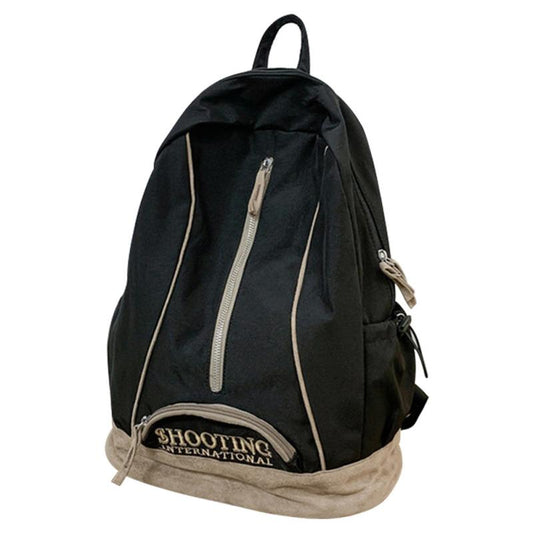 Large Capacity Backpack Casual Nylon Student Bag Outdoor Travel Bag