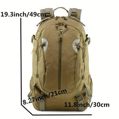 Camouflage Tactical Backpack for Outdoor Travel, Waterproof, Large Capacity