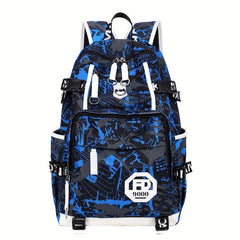 Teens Boys School Bag Nylon Large Capacity Backpack