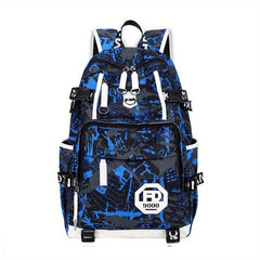 Teens Boys School Bag Nylon Large Capacity Backpack
