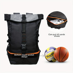 Men's Commuter Travel Computer Backpack Large Capacity Schoolbag