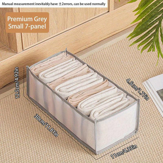 Clothes Storage Bag Underwear Drawer Organizer Jeans Compartment Box