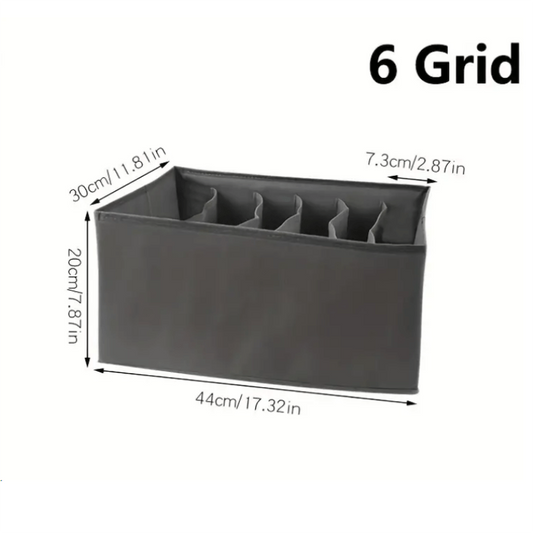 Foldable Wardrobe Clothes Organizer With Handles Drawer Organizers