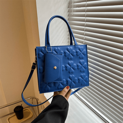 Flower Shoulder Bag Casual Versatile PU Leather Crossbody Bag