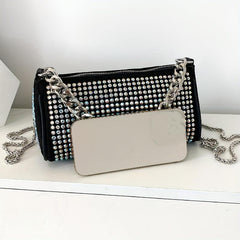Rhinestone Evening Bag Crossbody Purse