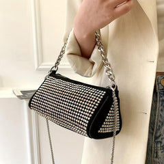 Rhinestone Evening Bag Crossbody Purse