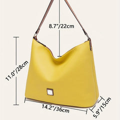 Casual Minimalist Hobo Bag Classic Shoulder Bag For Women